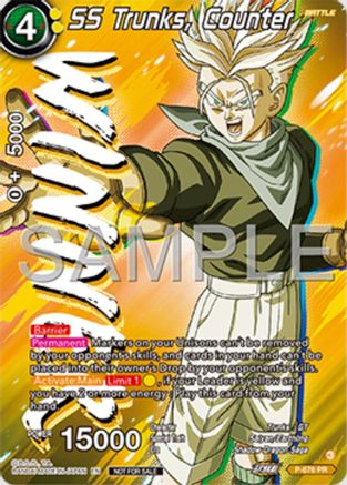 SS Trunks, Counter (Zenkai Series Tournament Pack Vol.11) (Winner) (P-676) [Tournament Promotion Cards]