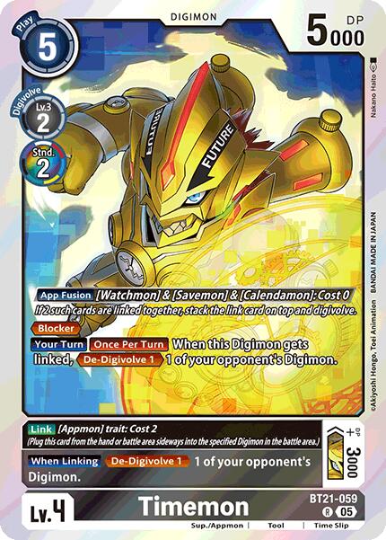 Timemon [BT21-059] [World Convergence]