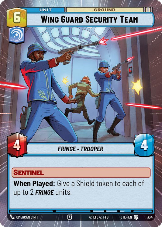 Wing Guard Security Team (334) (Hyperspace) (334) [Jump to Lightspeed]