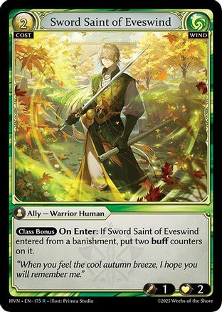 Sword Saint of Eveswind (175) [Abyssal Heaven]