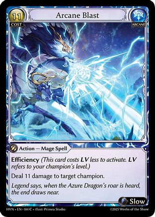 Arcane Blast (184) [Abyssal Heaven]
