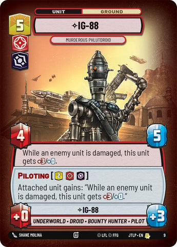 IG-88 - Murderous Phlutdroid (9) [Jump to Lightspeed: Weekly Play]