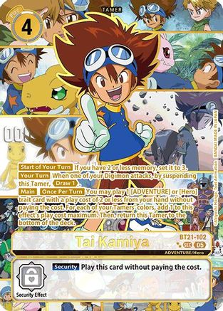 Tai Kamiya [BT21-102] (Rare Pull) [World Convergence]