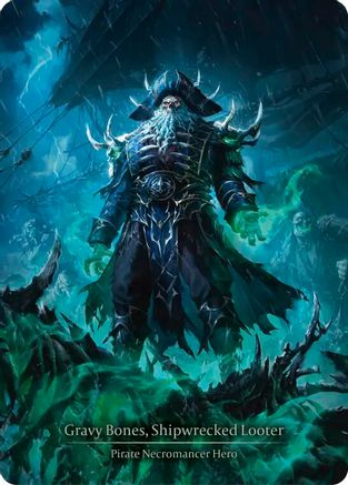 Gravy Bones, Shipwrecked Looter (Marvel) [SEA043] (High Seas)  Cold Foil