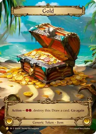 Gold (Marvel) [SEA244] (High Seas)  Cold Foil