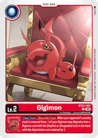 Gigimon [BT21-001] [World Convergence]