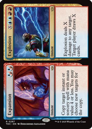 Expansion // Explosion [Tarkir: Dragonstorm Commander]