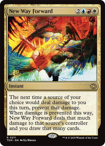 New Way Forward [Tarkir: Dragonstorm Prerelease Cards]