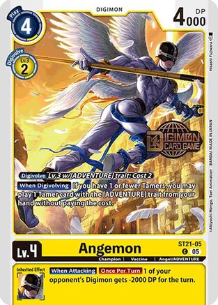 Angemon [ST21-05] [Starter Deck: Hero of Hope Promos]