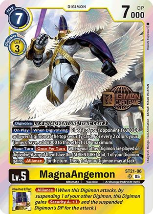 MagnaAngemon [ST21-06] [Starter Deck: Hero of Hope Promos]