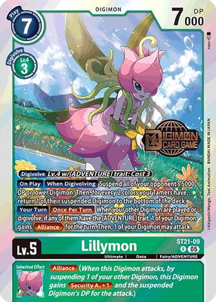 Lillymon [ST21-09] [Starter Deck: Hero of Hope Promos]