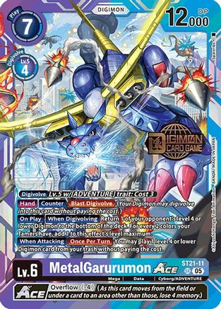 MetalGarurumon ACE [ST21-11] [Starter Deck: Hero of Hope Promos]