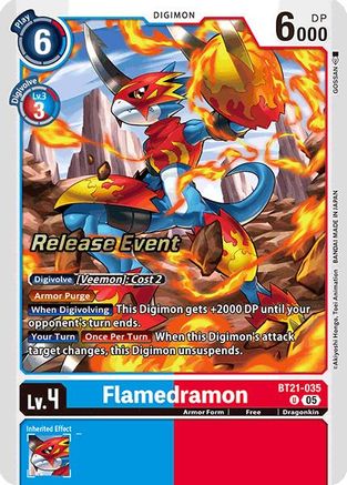 Flamedramon [BT21-035] [World Convergence Release Event Cards]