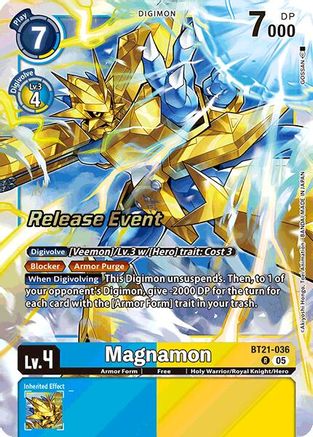 Magnamon [BT21-036] [World Convergence Release Event Cards]