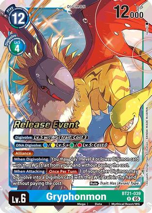 Gryphonmon [BT21-039] [World Convergence Release Event Cards]