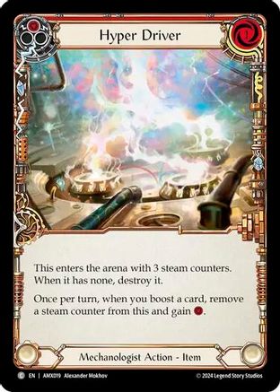 Hyper Driver (Red) [AMX019] (Armory Deck: Maxx Nitro)