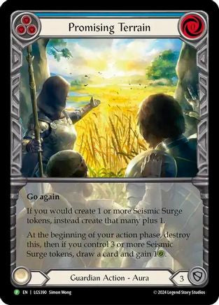Promising Terrain [LGS390] (Promo)  Rainbow Foil