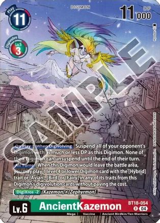 AncientKazemon [BT18-054] (Tamer's Selection Box Ver. Championship 2024) [Release Special Booster Ver.2.0]