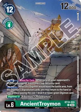 AncientTroymon [BT18-055] (Tamer's Selection Box Ver. Championship 2024) [Release Special Booster Ver.2.0]