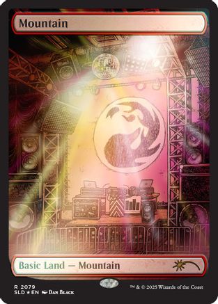 Mountain (2079) (Rainbow Foil) [Secret Lair Drop Series]