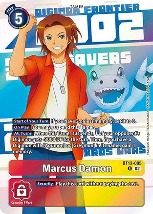 Marcus Damon [BT13-095] (Digimon Animation Series 25th Anniversary Set) [Versus Royal Knights Booster]