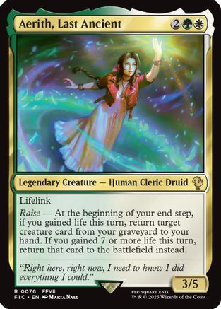 Aerith, Last Ancient [FINAL FANTASY Commander]