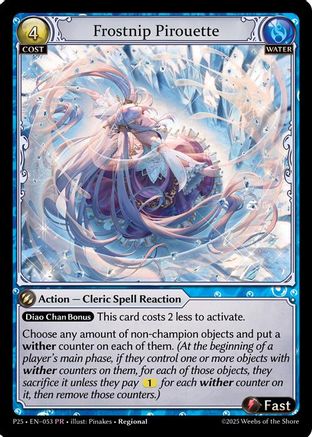 Frostnip Pirouette (053) [Promotional Cards]