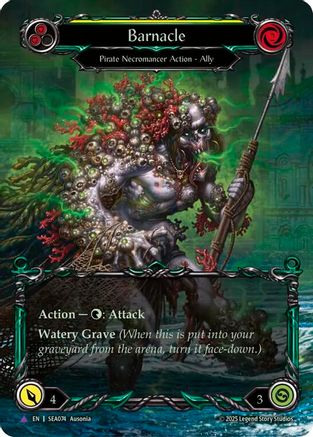 Barnacle (Marvel) [SEA074] (High Seas)  Cold Foil