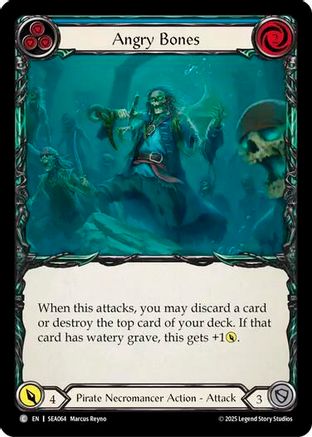 Angry Bones (Blue) [SEA064] (High Seas)
