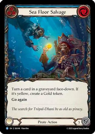 Sea Floor Salvage [SEA146] (High Seas)  Rainbow Foil