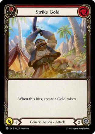 Strike Gold (Red) [SEA229] (High Seas)