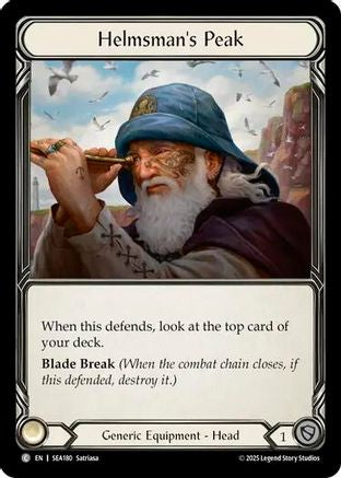 Helmsman's Peak (Treasure) [SEA180] (High Seas)  Cold Foil