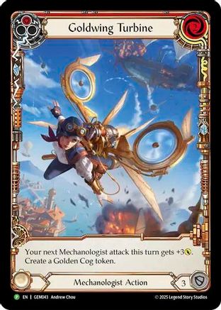 Goldwing Turbine (Red) [GEM043] (GEM Pack 2)