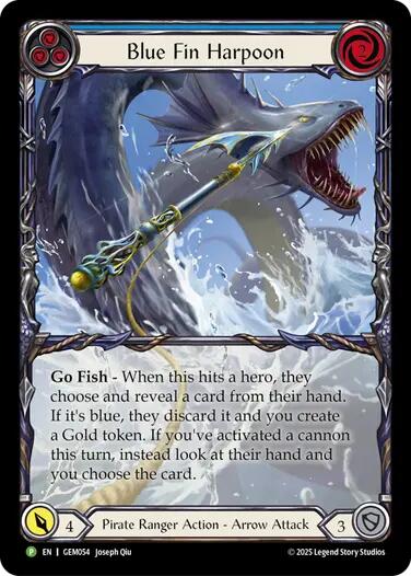 Blue Fin Harpoon [GEM054] (GEM Pack 2)