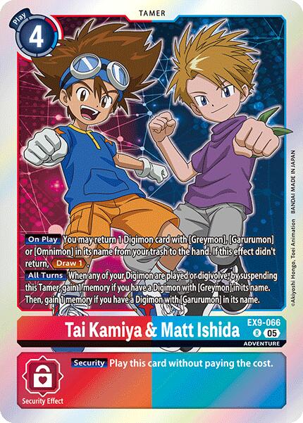 Tai Kamiya & Matt Ishida [EX9-066] [Versus Monsters]