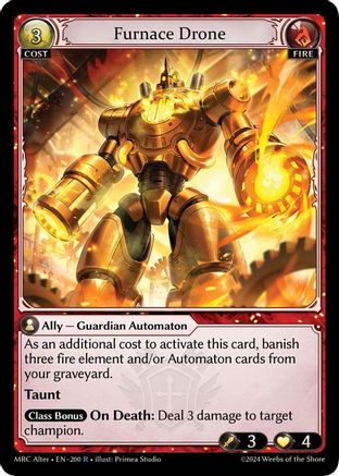 Furnace Drone (200) [Mercurial Heart Alter Edition]