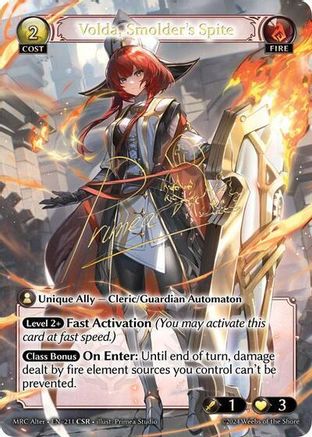 Volda, Smolder's Spite (CSR) (211) [Mercurial Heart Alter Edition]
