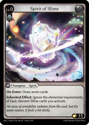 Spirit of Slime (001) [Silvie Re:Collection, Slime Sovereign Lite]