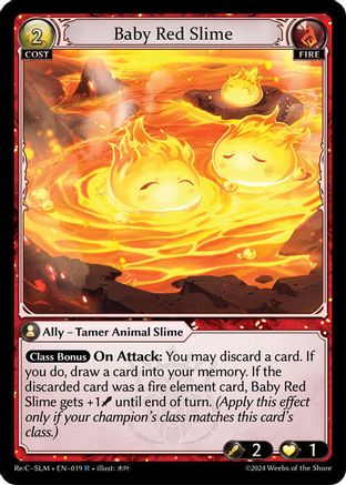 Baby Red Slime (019) [Silvie Re:Collection, Slime Sovereign Lite]