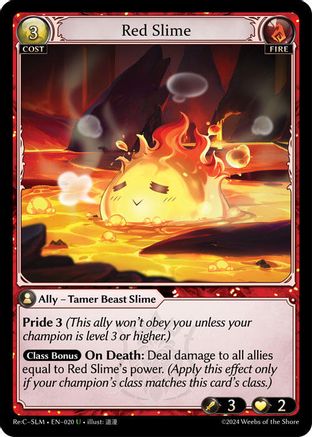 Red Slime (020) [Silvie Re:Collection, Slime Sovereign Lite]
