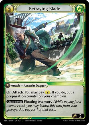 Betraying Blade (021) [Tristan Re:Collection, Shadowdancer Lite]