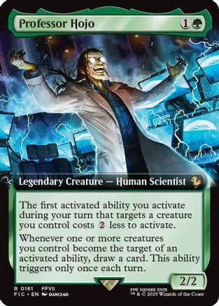 Professor Hojo (Extended Art) [FINAL FANTASY Commander]