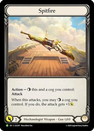 Spitfire [LGS393] (Promo)  Rainbow Foil