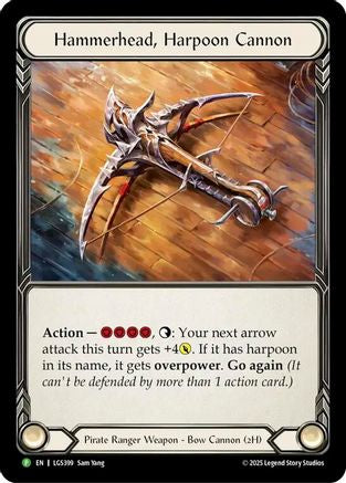 Hammerhead, Harpoon Cannon [LGS395] (Promo)  Rainbow Foil