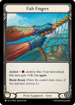 Fish Fingers [LGS399] (Promo)  Cold Foil