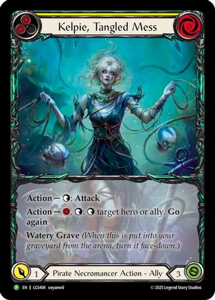 Kelpie, Tangled Mess [LGS404] (Promo)  Rainbow Foil