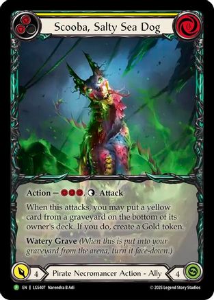 Scooba, Salty Sea Dog [LGS407] (Promo)  Rainbow Foil