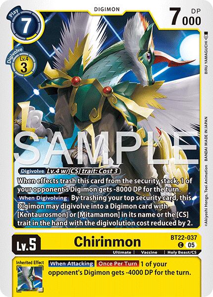 Chirinmon [BT22-037] [Cyber Eden]