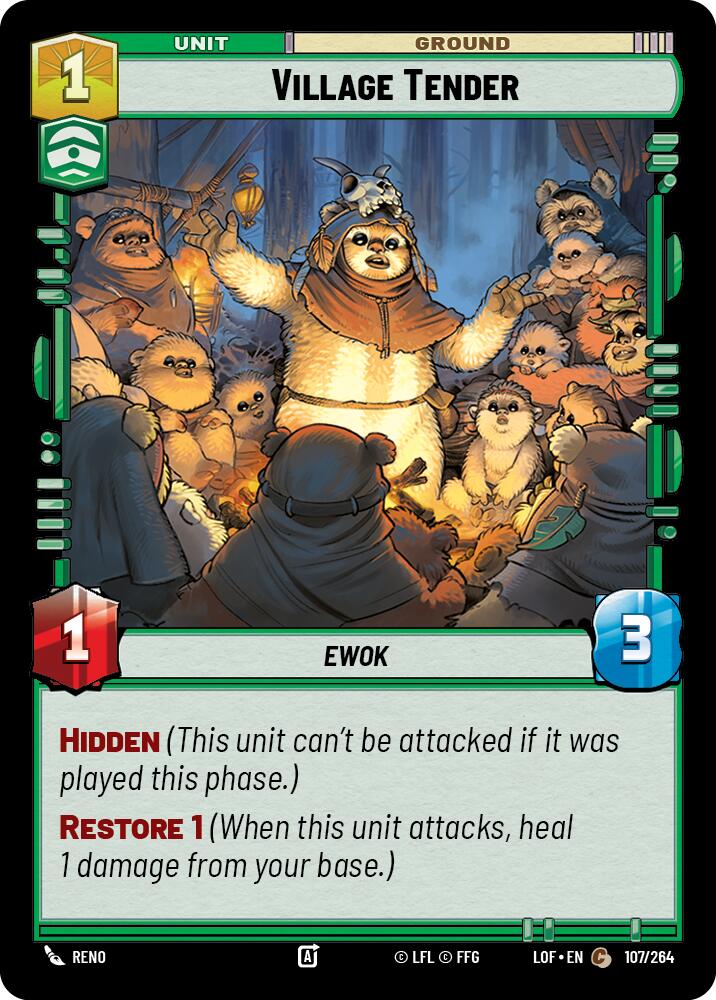 Village Tender (107/264) (107/264) [Legends of the Force]