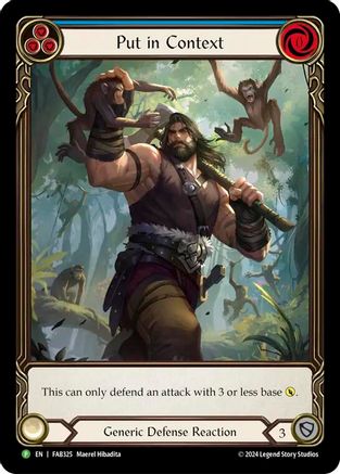 Put in Context [FAB325] (Promo)  Rainbow Foil